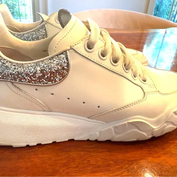 Alexander McQueen Glitter Sneakers - Picture 3 of 8